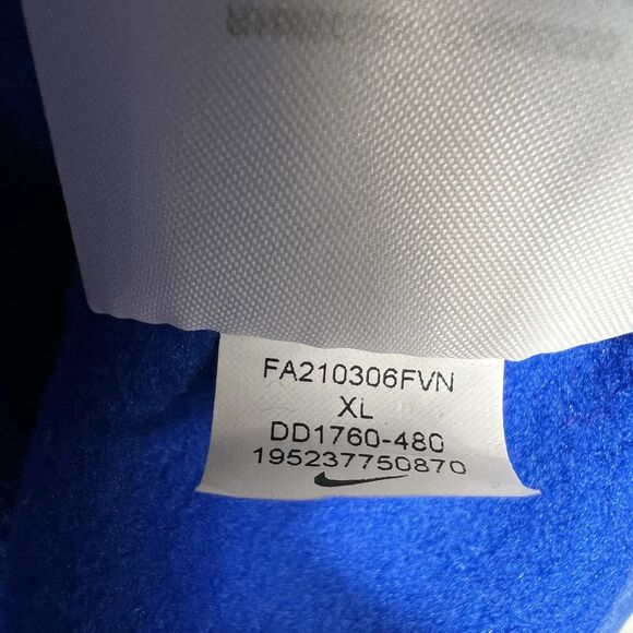 Nike Therma-Fit Hoodie Pullover XL Allover Geo Print Logo Athletic Streetwear - Picture 7 of 10